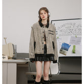Unisex Jacket Retro Loose Lapels Couple Spring and Autumn Jacket
